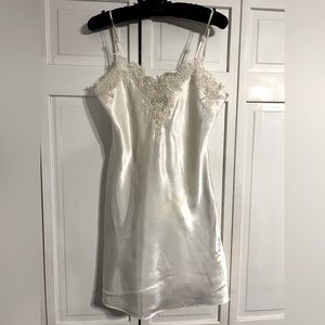 lingerie slip dress silk size medium